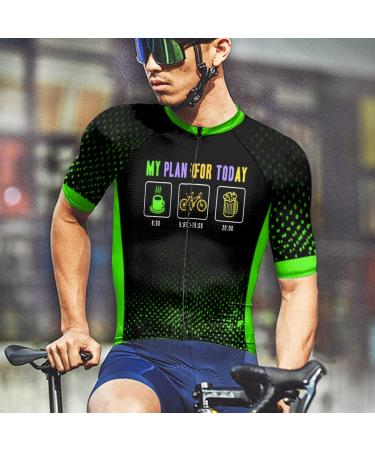 Geilisungren Stylish Men's T-Shirt - Perfect for Oktoberfest & Beer Festivals | Breathable Short-Sleeved Design in Green - 4XL - Buy Online on GoSupps.com