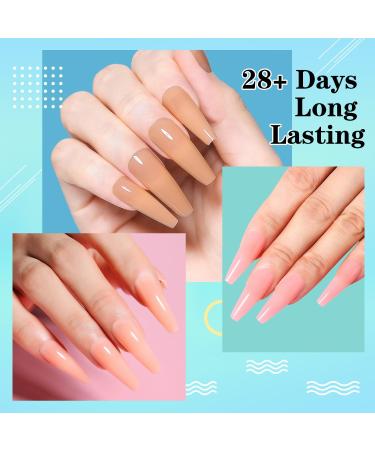 AIMEILI Builder Gel Kit - 6 Colors 15ml, Nail Extension & Acrylic Gel Polish Set | UV LED Builder Gel for Nail Enhancement - Gift Set - Buy Online on GoSupps.com