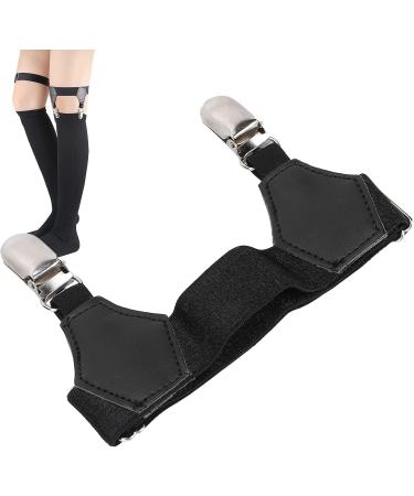 Non-Slip Adjustable Sock Holders for Women - Double Metal Clips for Secure Fit | International Shipping - Buy Online on GoSupps.com