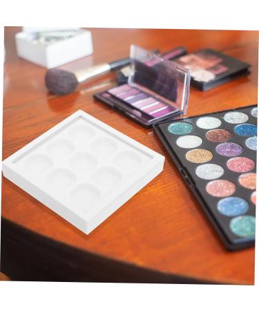 DIY Eyeshadow Palette Empty Box 9-Grids Eyeshadow Replacement Pan Blush Highlighter Contour Concealer Palette Makeup Organizer for Travel Party and Daily Use - Buy Online on GoSupps.com