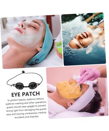 Healeved 2 Sets Beauty Eye Mask Tanning Eyewear Individual Tanning Goggles Black Light Goggle Multifunctional Cover Eye Sleeping Masks Skin Care Eye Patch Lightweight Pu - Buy Online on GoSupps.com