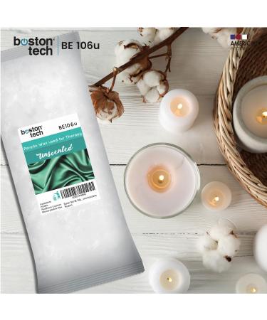 Boston Tech BE106-B Paraffin Wax 3 Kg. 6 Blocks of 500g Each. Ideal for Any Paraffin Bath. Therapeutic and Aesthetic use. (Unscented) - Buy Online on GoSupps.com
