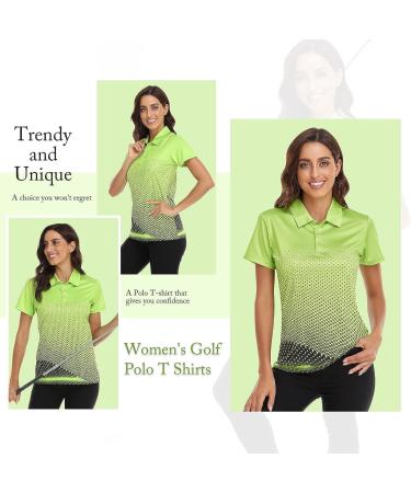 Little Beauty Women's Golf Polo Shirt - Lightweight & Moisture-Wicking - Green - Size Large - Buy Online on GoSupps.com