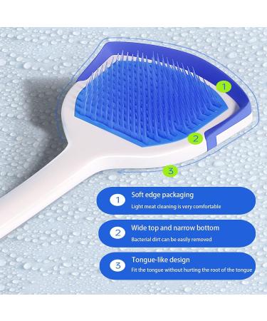 Samoka Tongue Brush Set - 5 PCS Tongue Scraper & Cleaner for Adults and Children | Fight Bad Breath - Buy Online on GoSupps.com