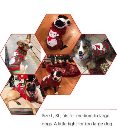 NACOCO Snowman Holiday Sweater for Small Dogs & Cats - Christmas & New Year Pet Clothes - Buy Online on GoSupps.com