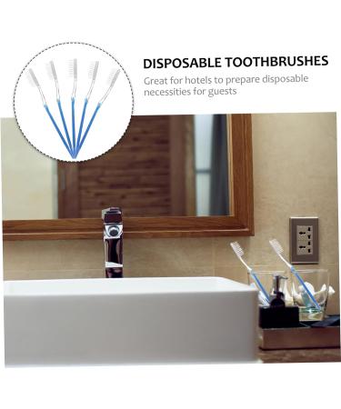 Buy Healvian Disposable Toothbrushes - Extra Soft Travel & Hotel Toothbrushes for Kids Pack of 5 in Different Colors | International Shipping - Buy Online on GoSupps.com