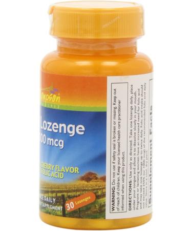 Thompson B12 Lozenge - Natural Cherry Flavor 1000 mcg | 30 Lozenges | Energy & Wellness - Buy Online on GoSupps.com