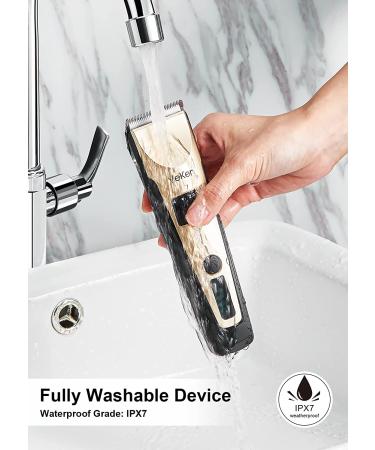 Veken Dog Grooming Kit Clippers - Low Noise Rechargeable Cordless Electric Quiet Clippers for Professional Pet Grooming - Buy Online on GoSupps.com
