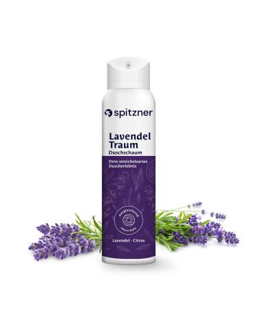 spitzner Spitzner Lavender Shower Foam 150ml A pampering shower for her with a soothing lavender aroma a gentle cleansing foam kind to the skin and vegan.