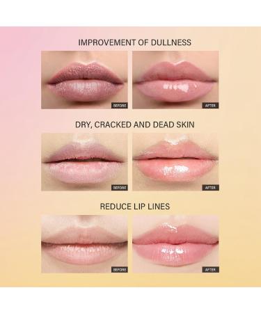 Hydrating Lip Balm Lip Gel with Peptide Moisturizing Long Lasting Lip Balm Stick Lip Repair Treatment for Dry Lips & Chapped Lips Dry Lips Balm Lip Cream for Dry Lips Chapped Lips Treatment Caramel - Buy Online on GoSupps.com