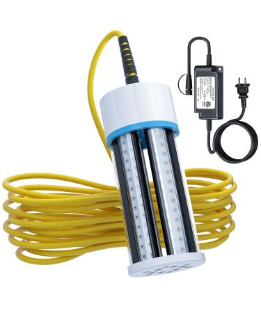 Tendelux Underwater Fishing Light, 12V or 110V Super Bright Green LED Submersible Light Attractants for Docks, Boats or Kayaks, IP68 Rated for Fresh & Salt Water 110V / 30ft Cable - Buy Online on GoSupps.com