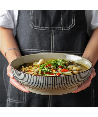 Pasta Bowl Salad Bowls Ramen Bowls Stackable Fine Porcelain Pasta Bowls Set Large Capacity Ceramic Bowls for Desserts Bowls for Kitchen (Size : 2700ML) - Buy Online on GoSupps.com