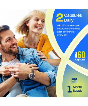 Pineapple Probiotics for Men 625mg Sweet Spot Formula with Pineapple Extract Cranberry & Cinnamon Supports pH Balance & Freshens Taste 60 Capsules Made in The USA - Buy Online on GoSupps.com