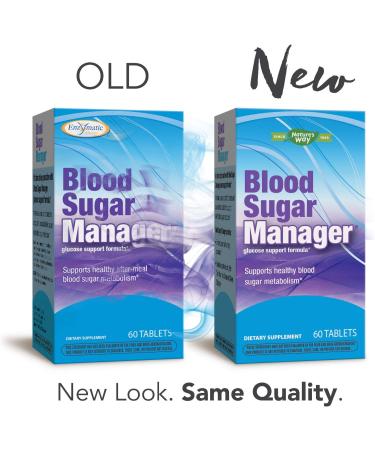 Nature's Way Blood Sugar Manager - 60 Tablets for Healthy Glucose Support - Buy Online on GoSupps.com