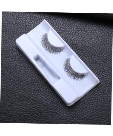 FOMIYES Cross Fake Lashes Cross False Eyelash Women Fake Eyelash Shiny Eyelashes Long Thick Eyelashes Glitter Powder Fake Eyelashes Makeup Dense - Buy Online on GoSupps.com