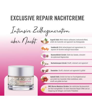  Arya Laya Exclusive Repair Night Cream 50ml - Buy Online on GoSupps.com