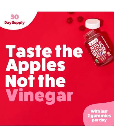 Feel Great Vitamins Apple Cider Vinegar Gummies ACV with The Mother for Digestive Support & Daily Wellness Vegan, Non-GMO, 60 Gummies Apple Cider Gummies - Buy Online on GoSupps.com