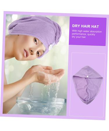 FRCOLOR 3pcs Quick Drying Hair Turban - Thicken Bathing Caps for Effortless Hair Drying & Shower Use - Buy Online on GoSupps.com
