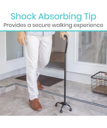 Quad Cane Replacement Tips 4 - Durable Walking Aid Accessories - Buy Online on GoSupps.com