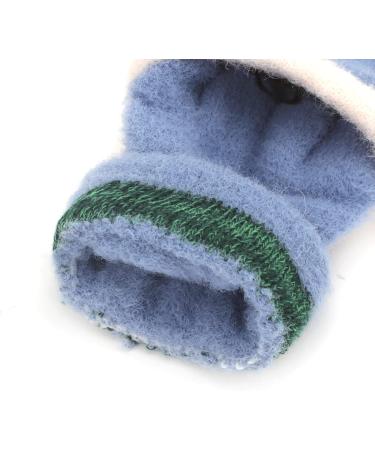 Toddler Kids Puppy Flip Top Gloves | 3-8 Yrs | Elk/Blue - Buy Online on GoSupps.com