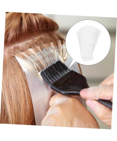 Ipetboom 50 Sheets Highlight Stickers Hair Dye Paper Hair Coloring Hair Dye Tools Foam Hair Dye Hair Dying Paper Bubble Hair Dye Hair Dye Foam Hair Salon Supplies White - Buy Online on GoSupps.com