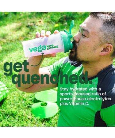 Vega Sport Hydration Electrolyte Powder Lemon Lime (30 Sachets) Vegan Hydrator Keto Friendly Gluten Free Non Dairy Sugar Free Non GMO 30x4.2g (Packaging May Vary) Lemon Lime 30 Servings (Pack of 1) - Buy Online on GoSupps.com