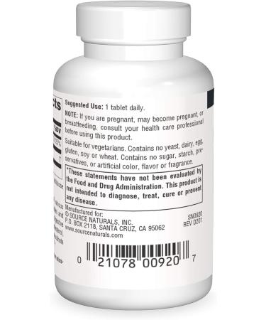 Source Naturals No-Flush Niacin, B-3 for Energy & Cardiovascular Health - 500 mg - 30 Tablets - Buy Online on GoSupps.com