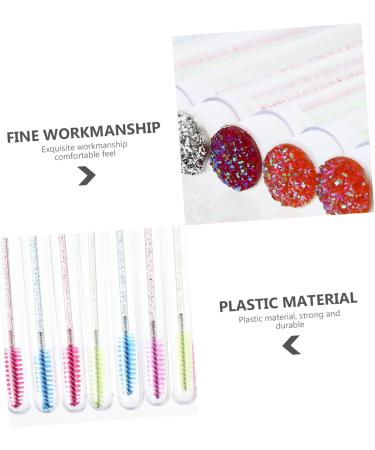 BELLIFFY 10pcs Mascara Wand Tube Lipgloss Bottle DIY Mascara Tube Brush Plastic - Buy Online on GoSupps.com