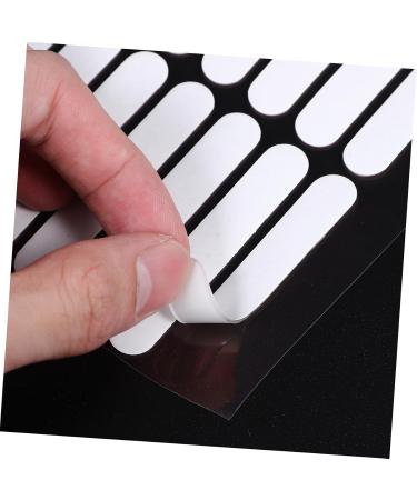 minkissy 4 Sheets Nail Design Tips Display Adhesive Nail Display Adhesive Clear Adhesive Tape Removable Mounting Tape for Nail - Buy Online on GoSupps.com