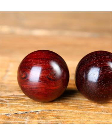 Unbit Baoding Balls - Stress Relief & Massage - Magnetic Rosewood 60mm - Double Set for Relaxation & Manual Therapy - Buy Online on GoSupps.com
