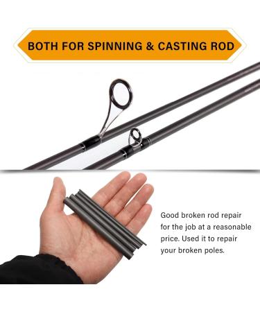 Dovesun Fishing Rod Repair Kit | Carbon Fiber Stock | 9pcs with 2mm-10mm Options for Spinning & Casting Rods - International Shipping - Buy Online on GoSupps.com