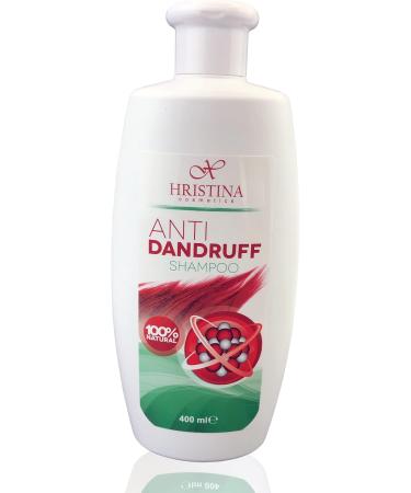 Hristina 100% Natural Anti-Dandruff Shampoo 400 ml - Buy Online on GoSupps.com