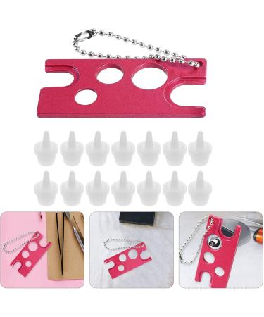 NOLITOY Eyelash Tool Set: Lash Oil Adhesive Remover & Glue Rings - Perfect for Grafting - 5.9x2.6CM - Buy Online on GoSupps.com