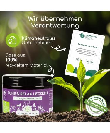 Soothing Snacks for Dogs | Natural Calming Treats with Valerian & St. John's Wort - 130 Stress Relief Treats - Buy Online on GoSupps.com