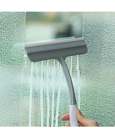 Glass Cleaner Home Glass Scraper Car Window Cleaning Floor Tile Wall Washing Brush Wiper For Bathroom Kitchen Car Furniture Grey - Buy Online on GoSupps.com