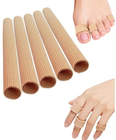 5x Silicone Toe Caps & Bandages - Toe Protection Separator & Pad | 2.5cm Wide International Shipping - Buy Online on GoSupps.com