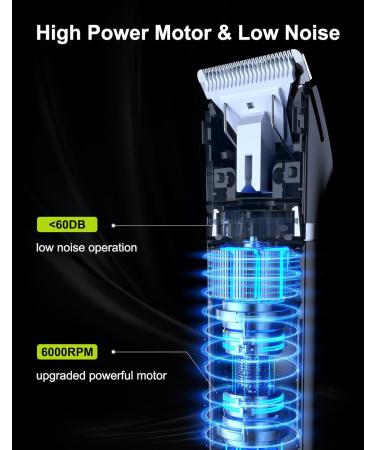 Rolgno Rechargeable Body Hair Trimmer for Men and Women - No Irritation Grooming Kit with Ceramic Blades, IPX7 Waterproof - Ideal for Private Parts, Arms, Legs - Buy Online on GoSupps.com