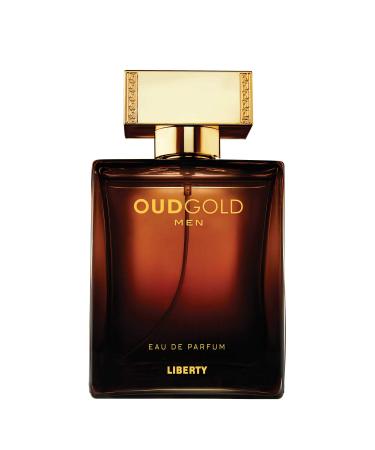 Liberty Luxury OUD Perfume for Men EDP Long Lasting 100ml/3.4 Oz OudGold, Woody Fragrance, Deep floral Sweet, Spicy, Amber Notes Long Lasting Smell Eau de Parfum Crafted in France Oud Gold (100ml / 3.4 Oz)
