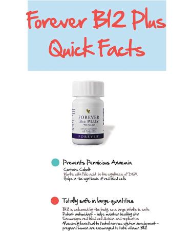Forever B12 Plus - 60 Tablets | Essential Vitamin Supplement - Buy Online on GoSupps.com