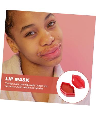 Masque Hydratant pour L vres 20 Patchs Rouge Gel Soin Nuit Femmes Film L vres Anti-rides Nutrition Voyage - Buy Online on GoSupps.com