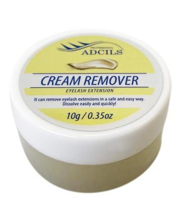 ADCILS PROFESSIONAL Eyelash Extension Cream Remover 10g/0.35oz - Lash Glue Adhesive Gel Removing Cream Makeup Cosmetic Accessory