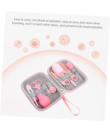 Baby Nursing Kit: Healeved 1 Set Babydoll Accessories for Health & Grooming - Pink Newborn Eva Care Nasal Aspirator & Pedicure Tool - 12.5X4X2.3CM - Buy Online on GoSupps.com