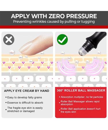 Timeturner 360 Anti Eye Bag Serum for Dark Circles & Puffiness - Day & Night Roller - Buy Online on GoSupps.com