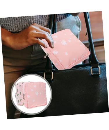 ABOOFAN Women's Bricken 6-Piece Mini Zipper Pocket Bag - Stylish Menstrual Pillow Holder & Handbag Organizer for Travel - Buy Online on GoSupps.com