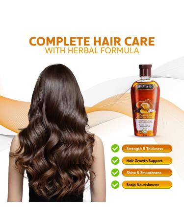 Buy Hemani Argan Oil 200ml - Natural Hair Care Oil with Blackseed & Coconut Promotes Growth Strength & Shine Hair Loss & Dandruff Treatment International Shipping Available - Buy Online on GoSupps.com