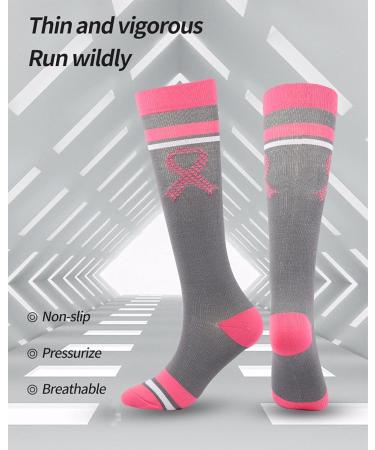 WSYKC Compression Socks (3 Pairs) - 10-20mmHg Support Stockings for Men & Women | Ideal for Edema Swollen Feet & Sports - Buy Online on GoSupps.com