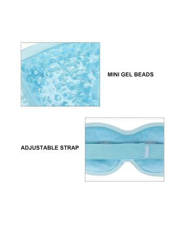 Reusable Gel Bead Eye Pack - Remove Dark Circles | 3 Color Options with Unique Design - Buy Online on GoSupps.com