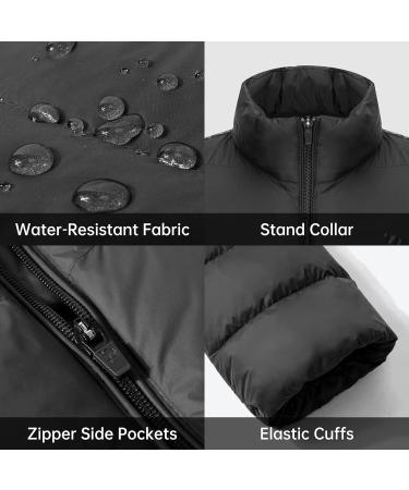 CAMELSPORTS Men's Lightweight Packable Down Jacket - X-Large Black - Buy Online on GoSupps.com