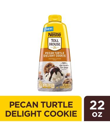 Nestle Toll House Pecan Turtle Delight Flavor Syrup - 22 oz Cookie Topping - Buy Online on GoSupps.com