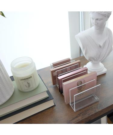 IDesign Makeup Organizer - Clear Cosmetic Storage with 7 Dividers by Sarah Tanno | Perfect for Makeup Palettes - Buy Online on GoSupps.com